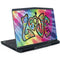 Liquid Blue Tie Dye Peace & Love Dell Alienware Skin